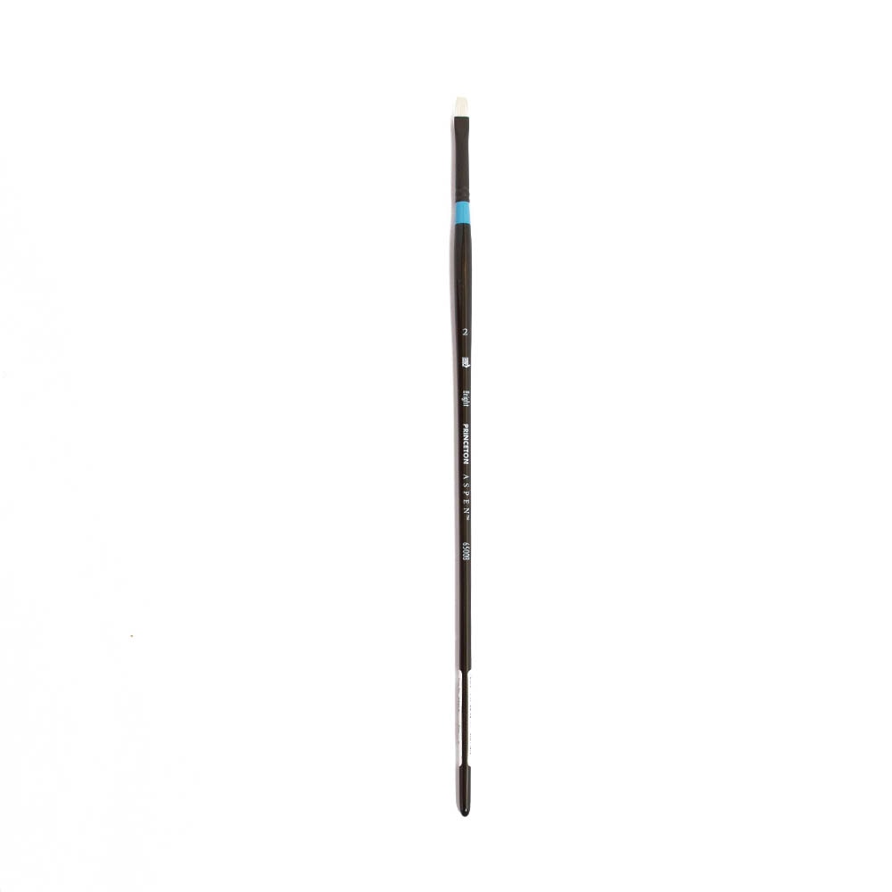 Princeton, Brushes, Art & School, SynthBristle, Oil Acryc, Aspen, Bright, 398145